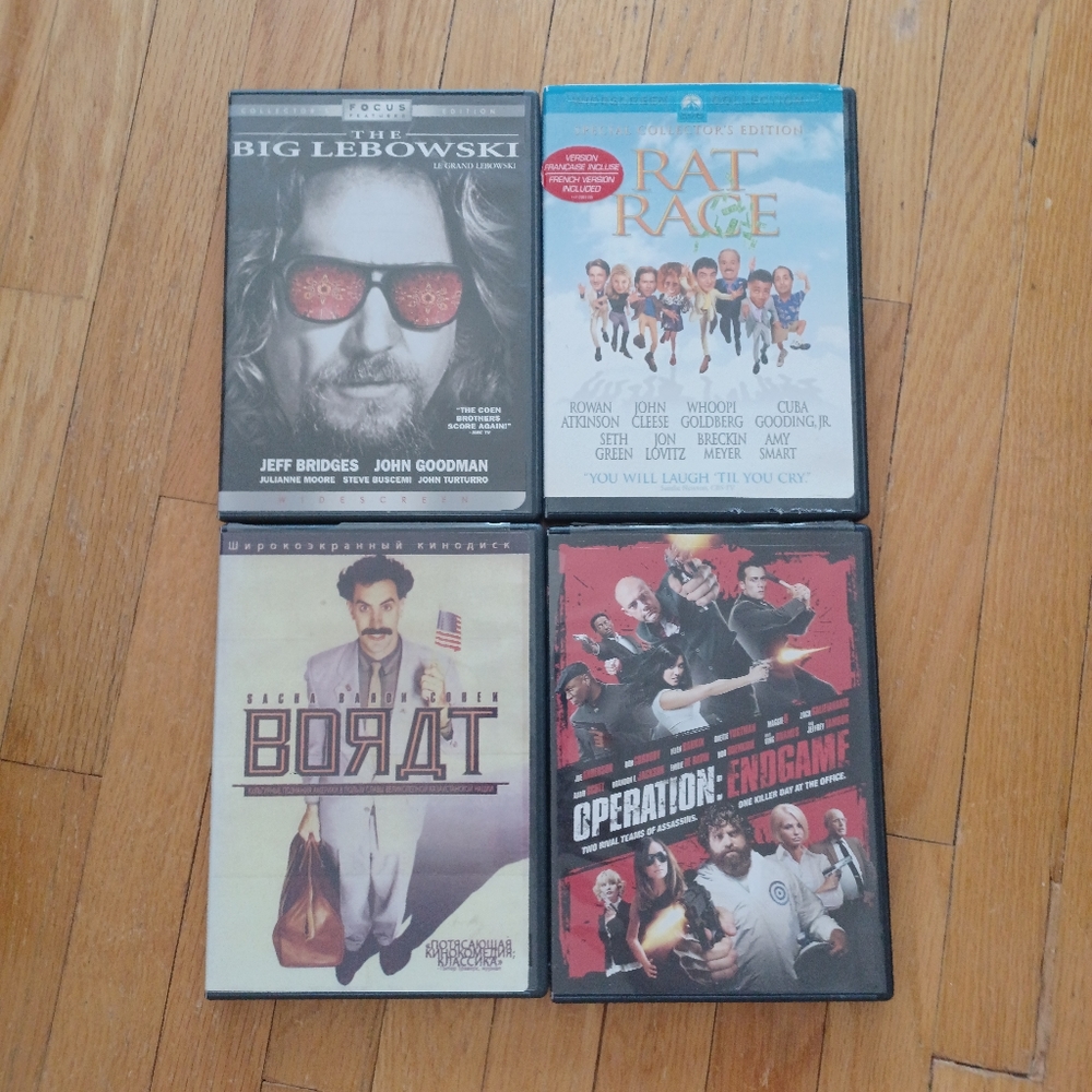 Lot of 4 DVDs